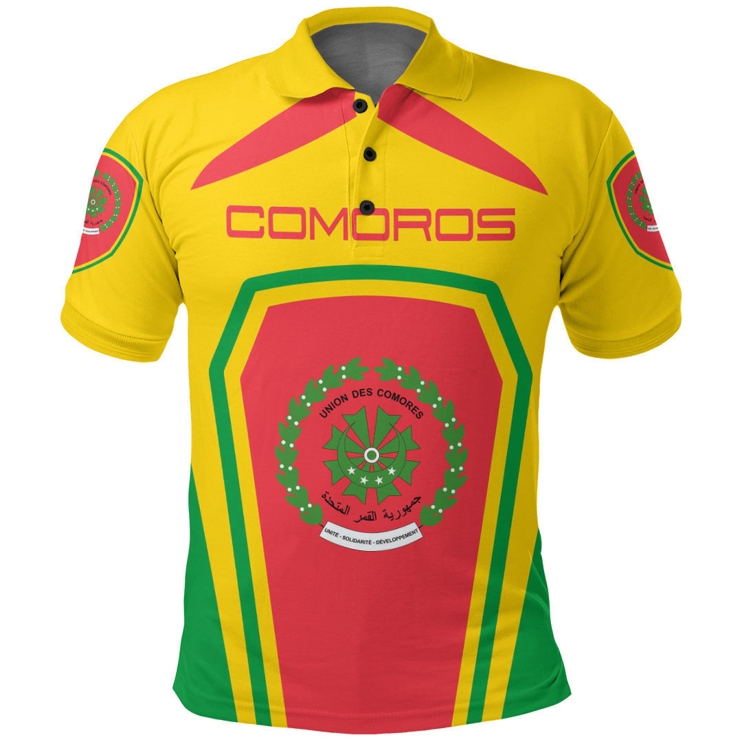 Comoros Formula One Polo Shirt