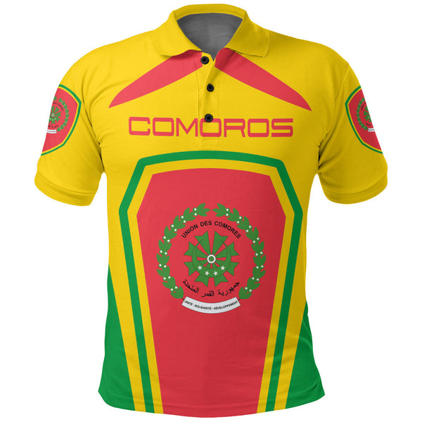 Comoros Formula One Polo Shirt