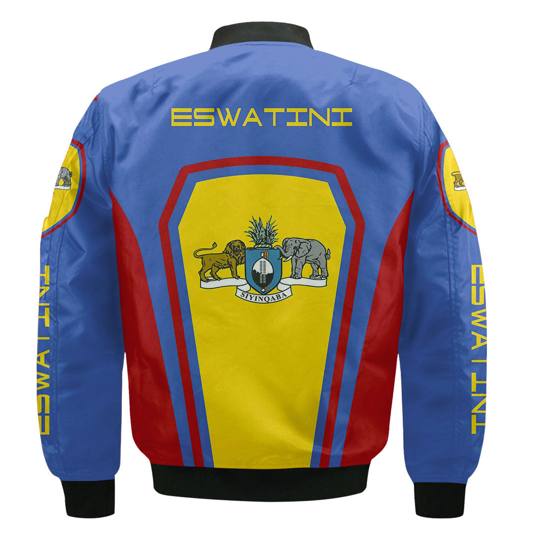 Eswatini Formula One Zip Bomber jacket