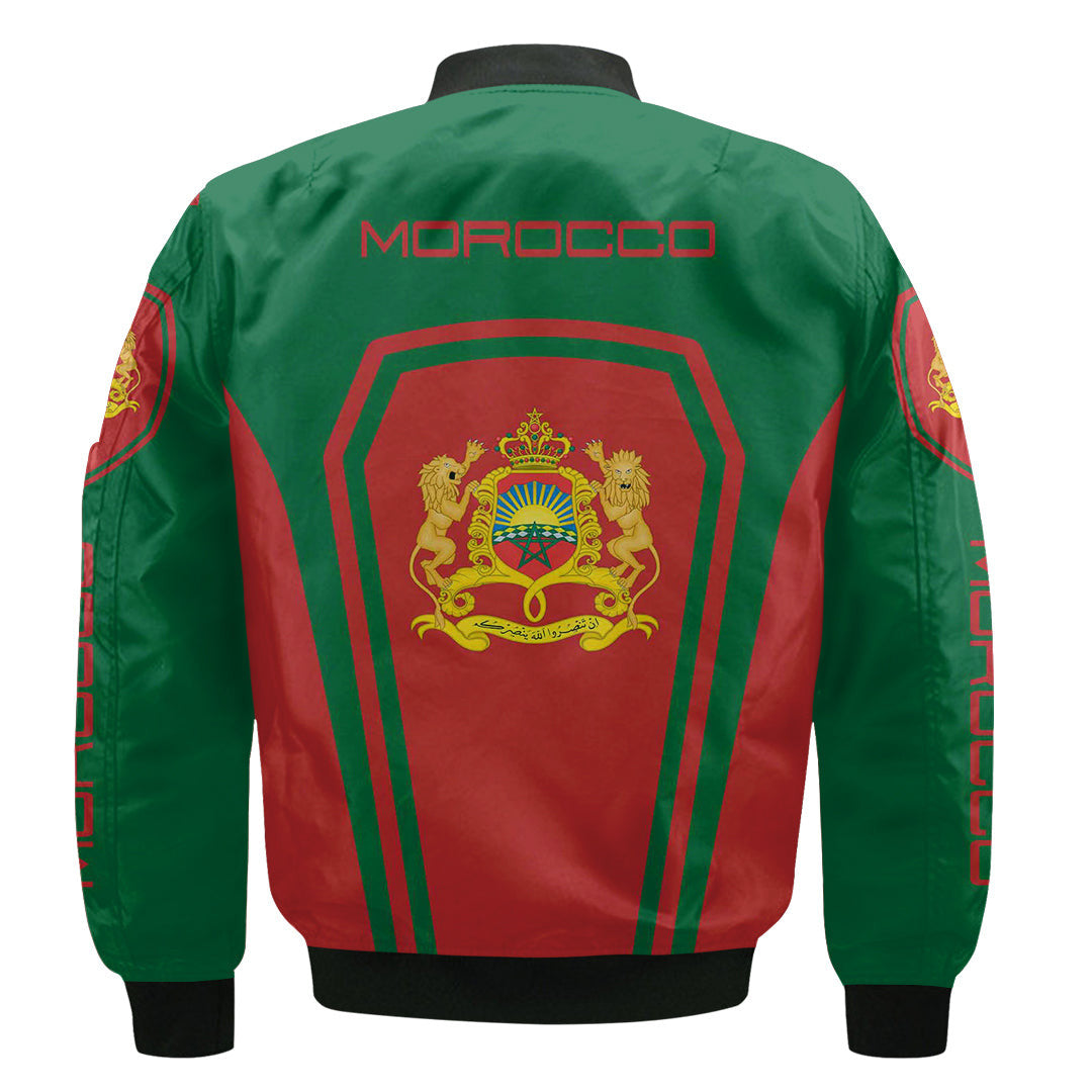 Morocco Formula One Zip Bomber jacket