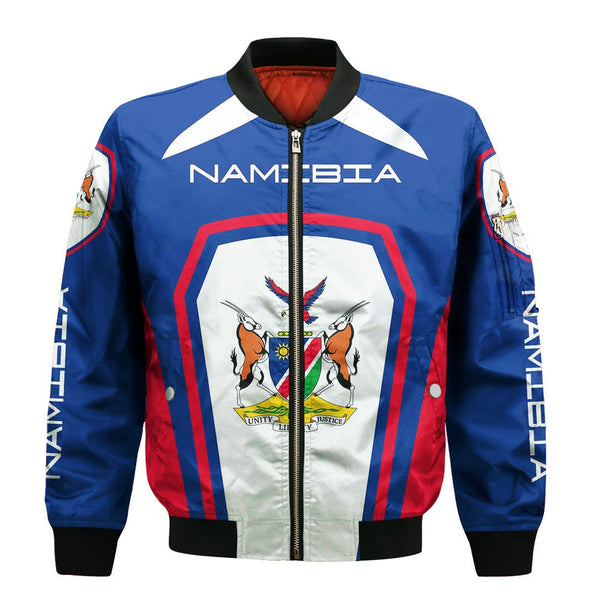 Namibia Formula One Zip Bomber jacket