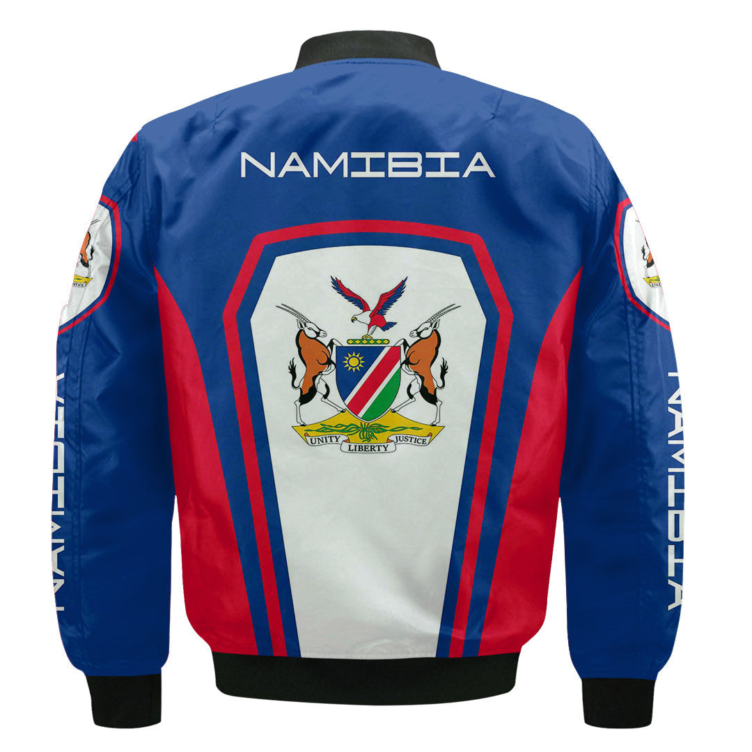 Namibia Formula One Zip Bomber jacket