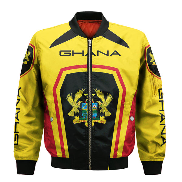 Ghana Formula One Zip Bomber jacket