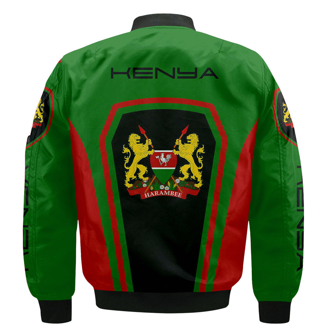 Kenya Formula One Zip Bomber jacket