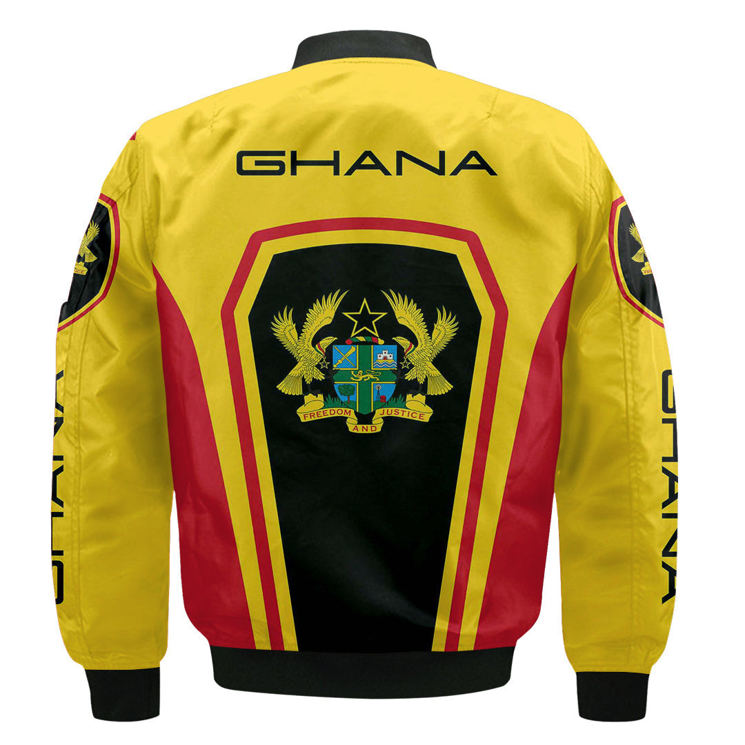 Ghana Formula One Zip Bomber jacket