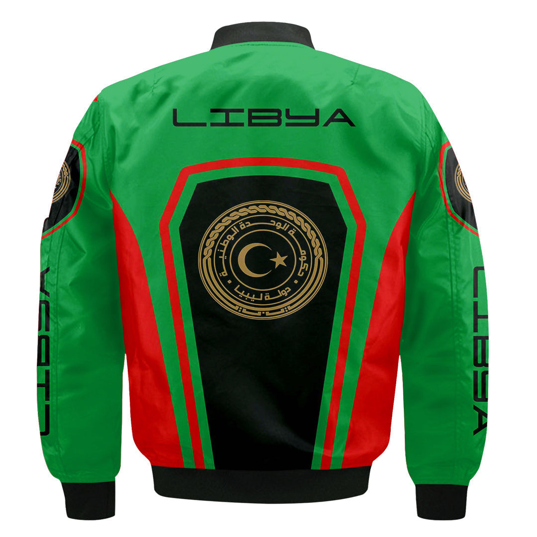 Libya Formula One Zip Bomber jacket