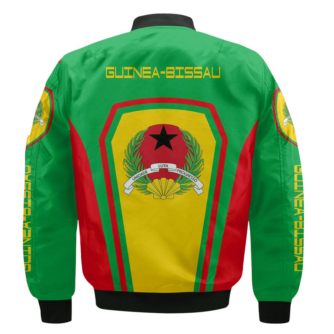 Guinea Bissau  Formula One Zip Bomber jacket