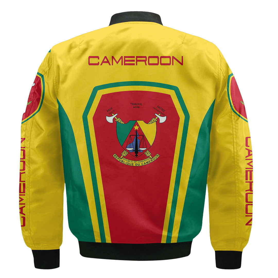 Cameroon Formula One Zip Bomber jacket