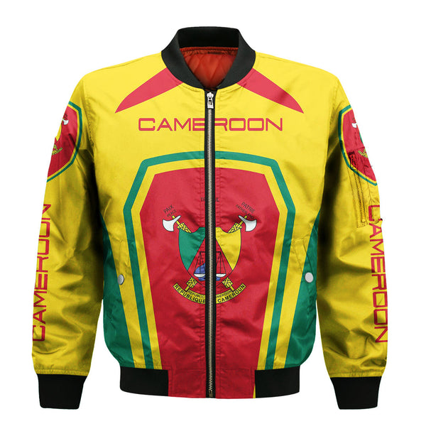 Cameroon Formula One Zip Bomber jacket