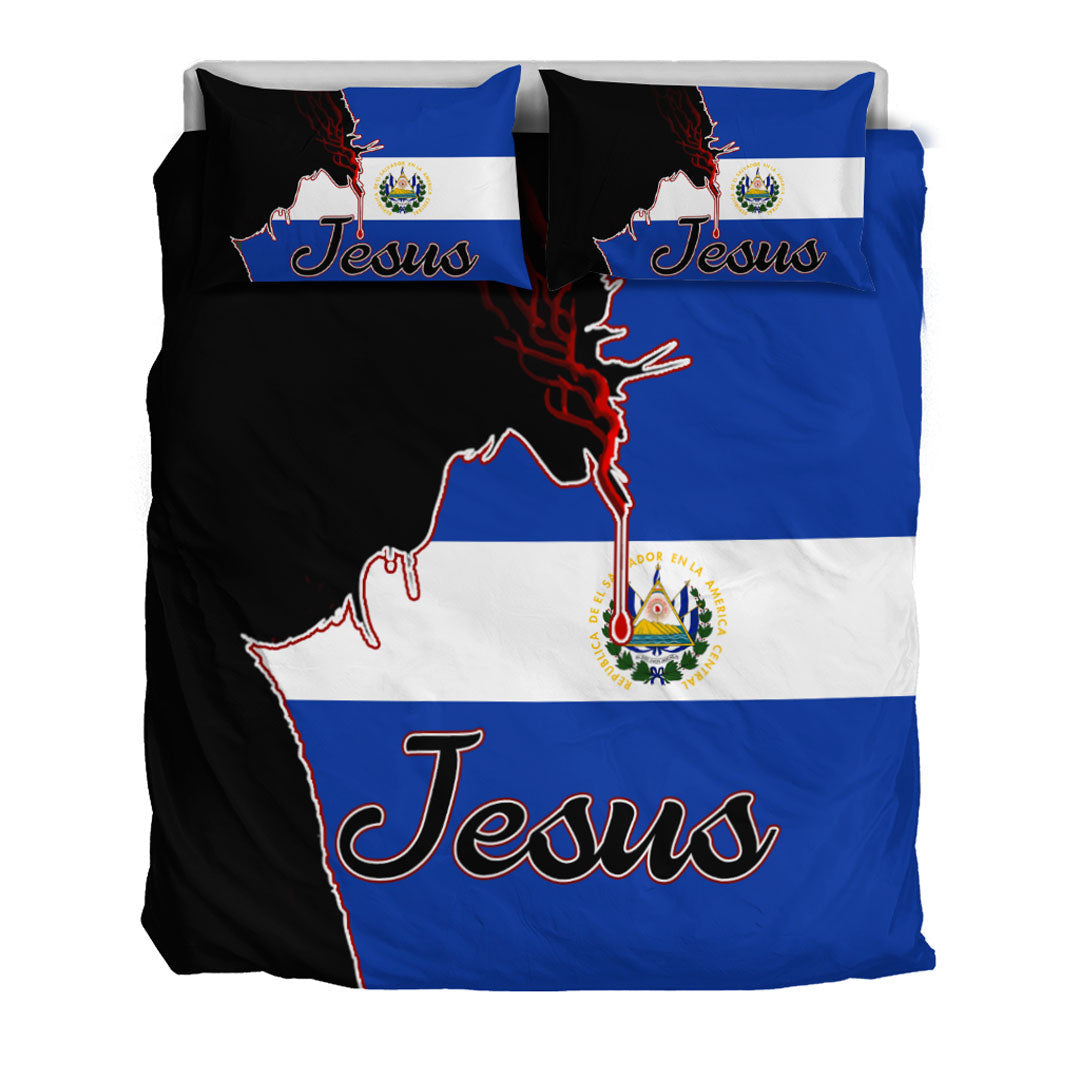 El Salvador Jesus Bedding Set