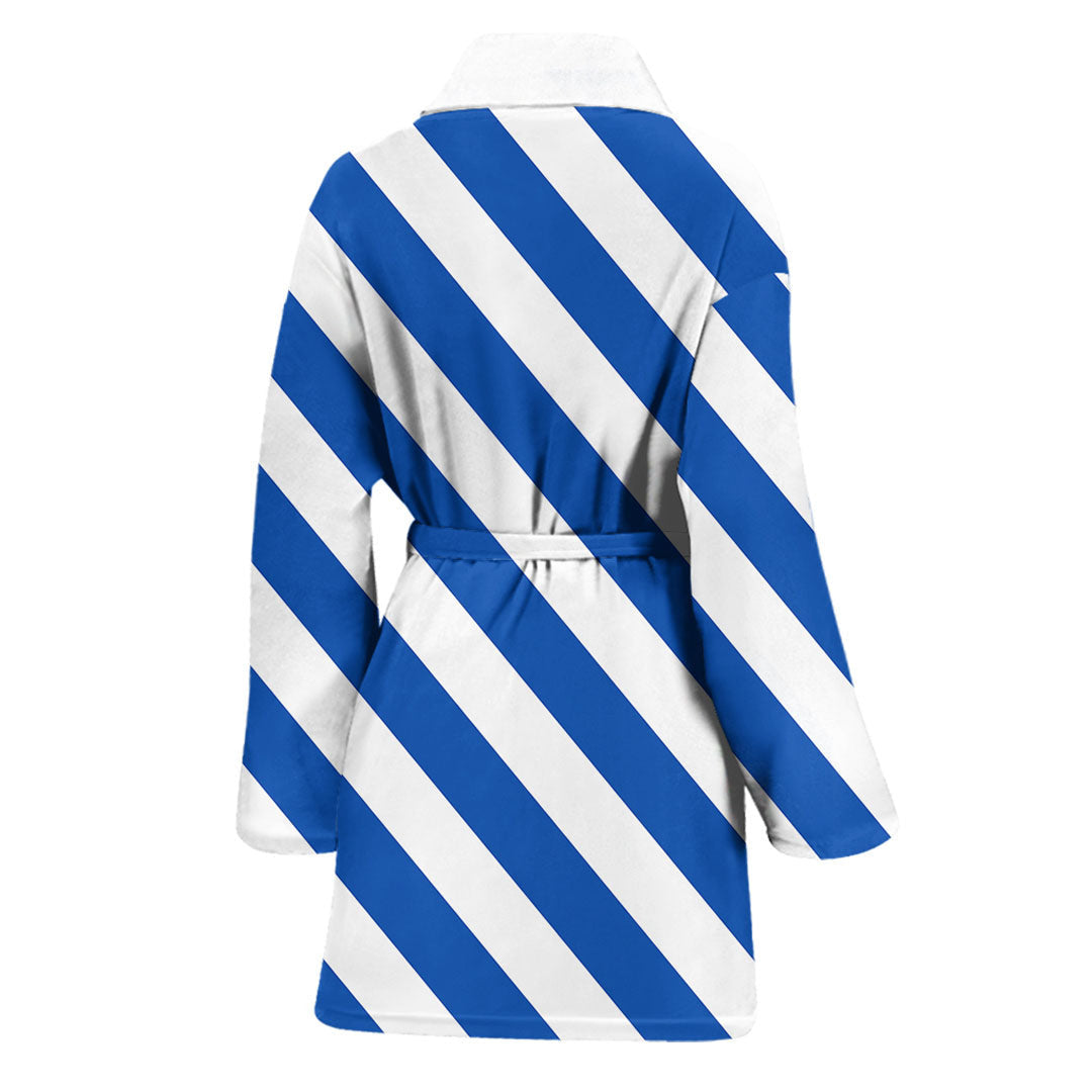 El Salvador Pattern Flag Bath Robe