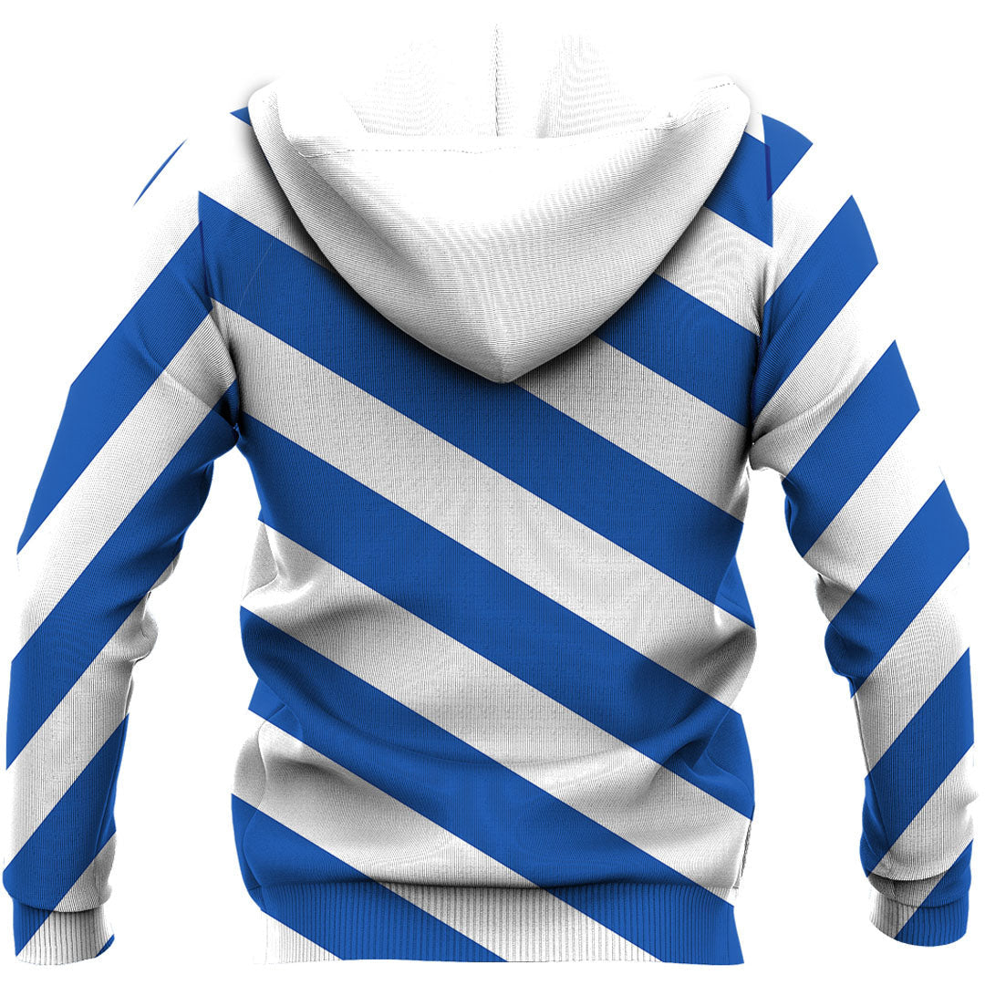 El Salvador Pattern Flag Hoodie