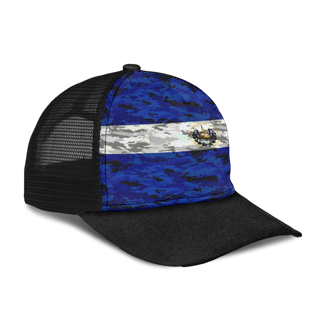 El Salvador Mesh Back Cap Camo Style