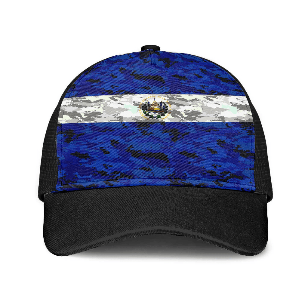 El Salvador Mesh Back Cap Camo Style