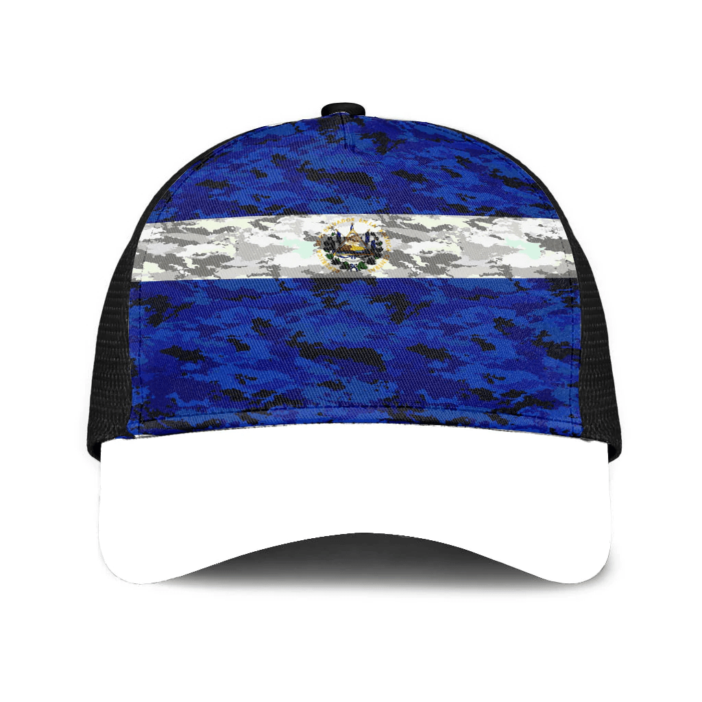 El Salvador Mesh Back Cap Camo Style