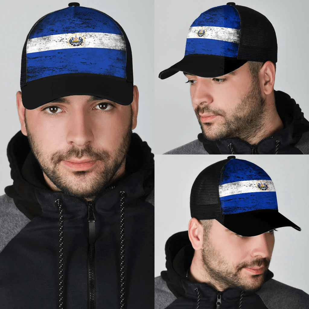 El Salvador Mesh Back Cap Special Grunge Style