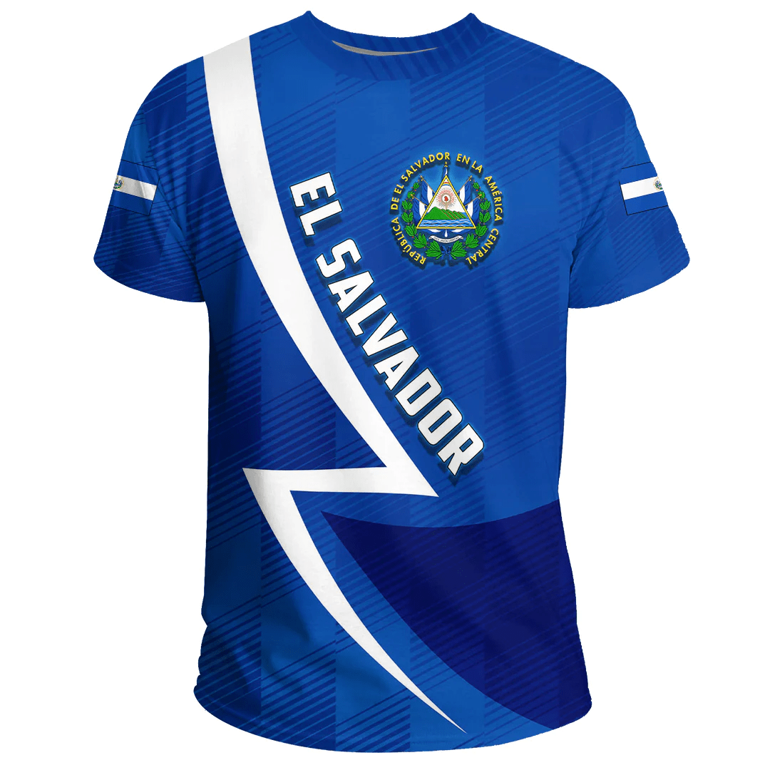 Custom El Salvador Sport Football T Shirt