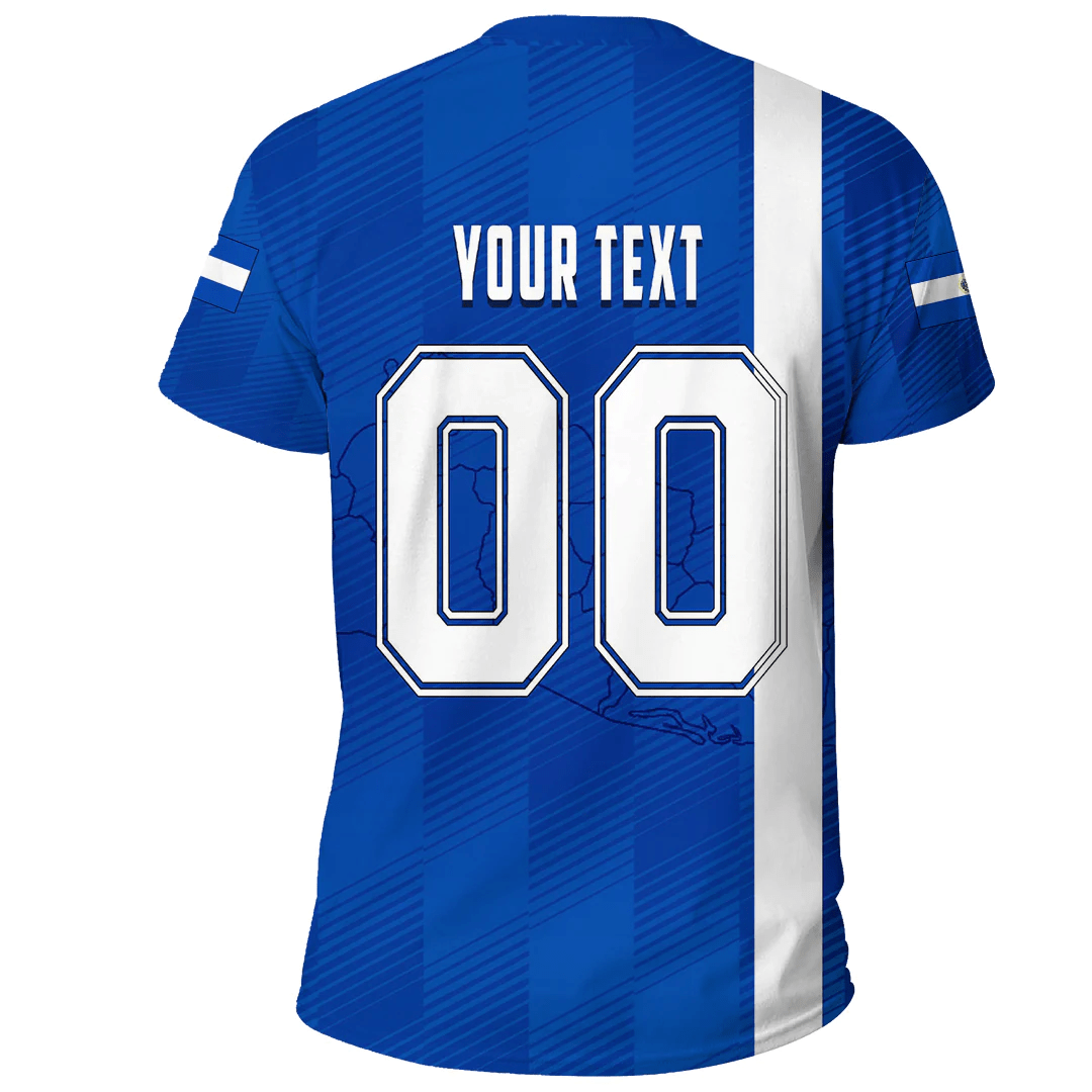 Custom El Salvador Sport Football T Shirt