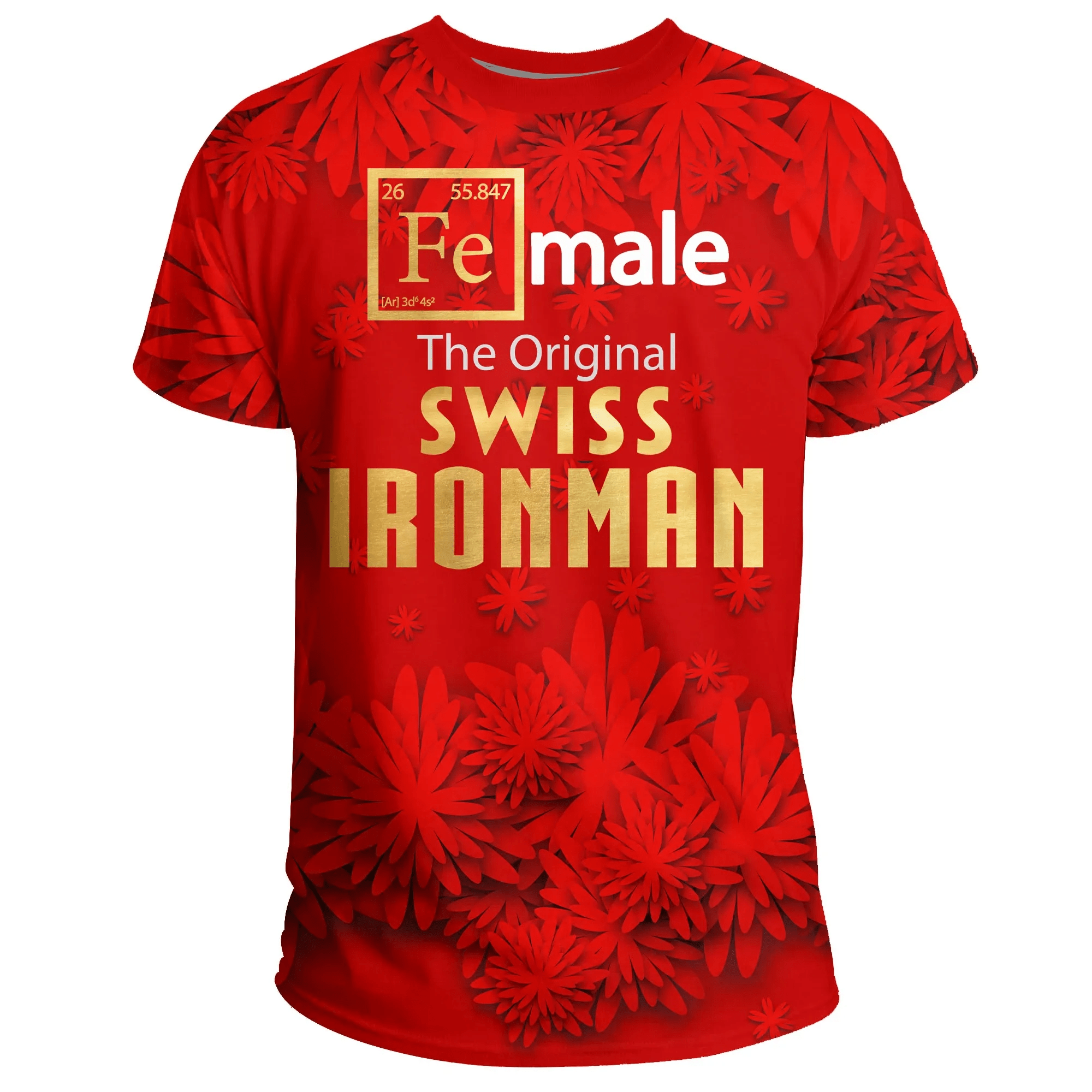 Switzerland T Shirt Female Swiss Ironman