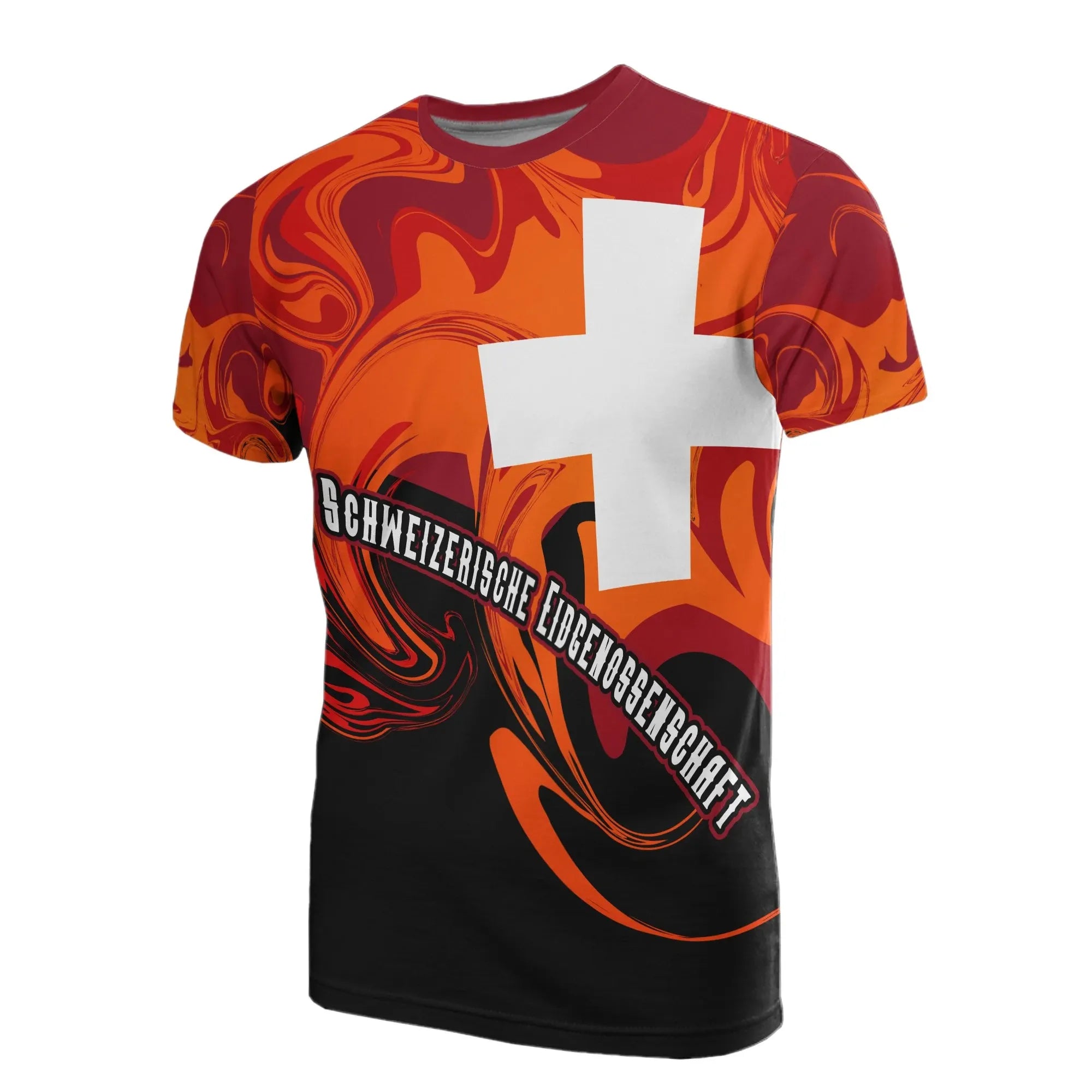 Switzerland T Shirt Flame Of Switzerland