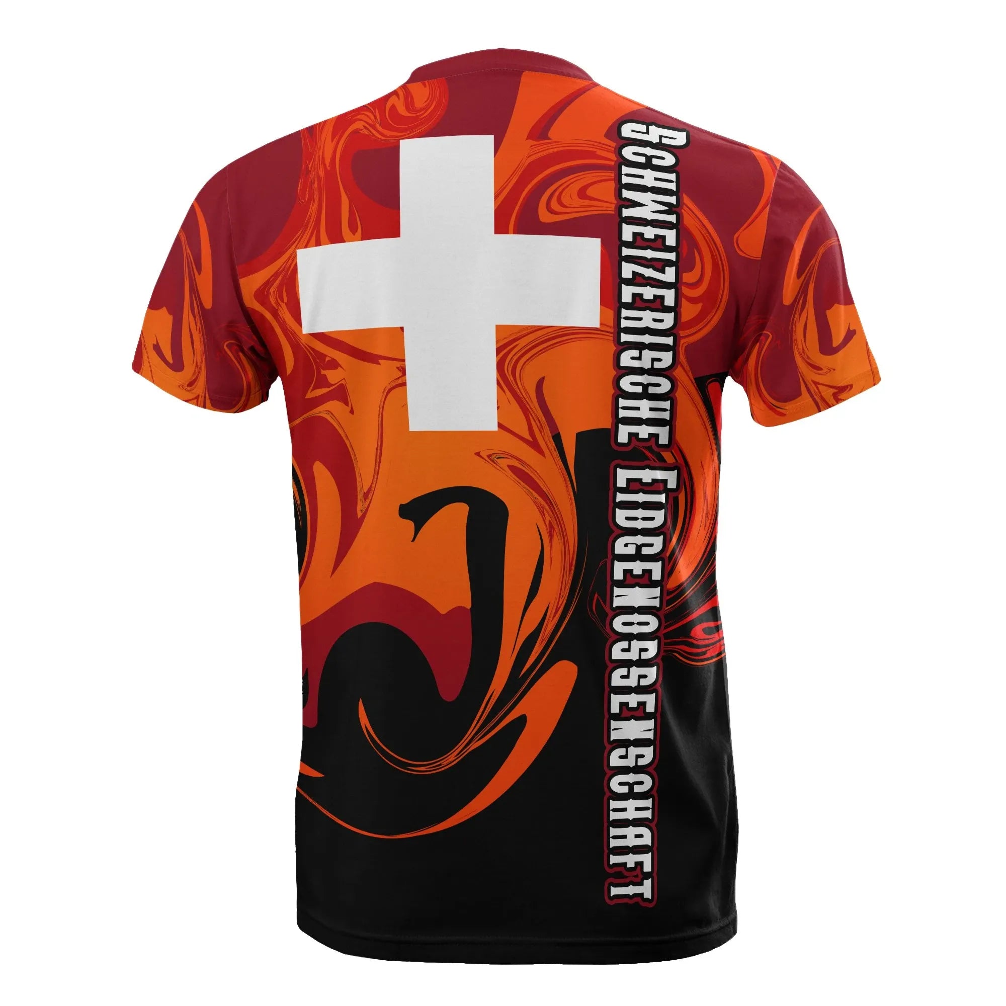 Switzerland T Shirt Flame Of Switzerland