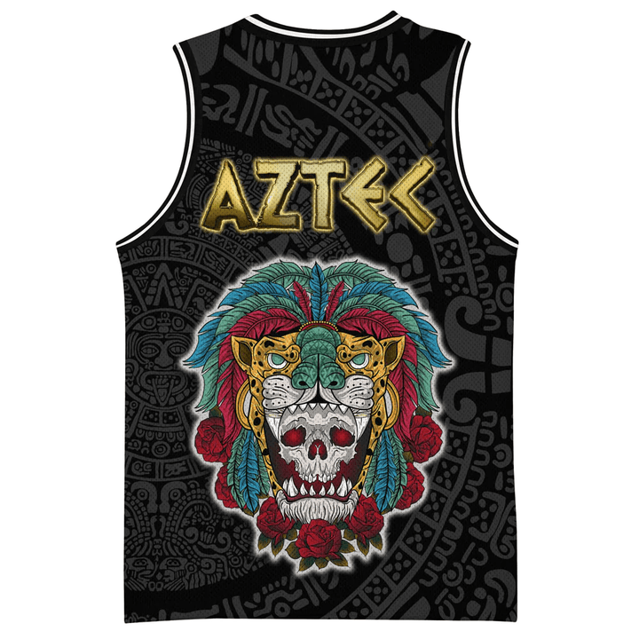 Basketball Jersey Mexico Warrior Jaguar Aztec Pattern – To The Closet