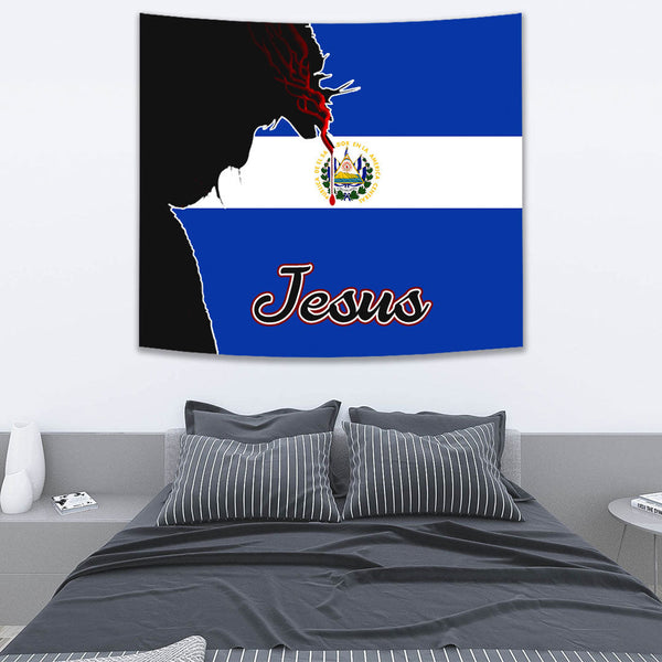 El Salvador Jesus Tapestry