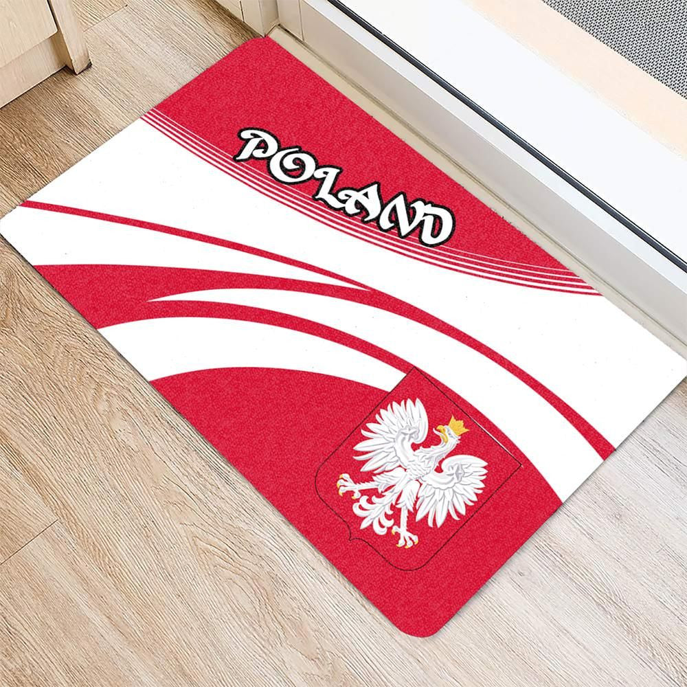 Poland Coat Of Arms Door Mat Cricket