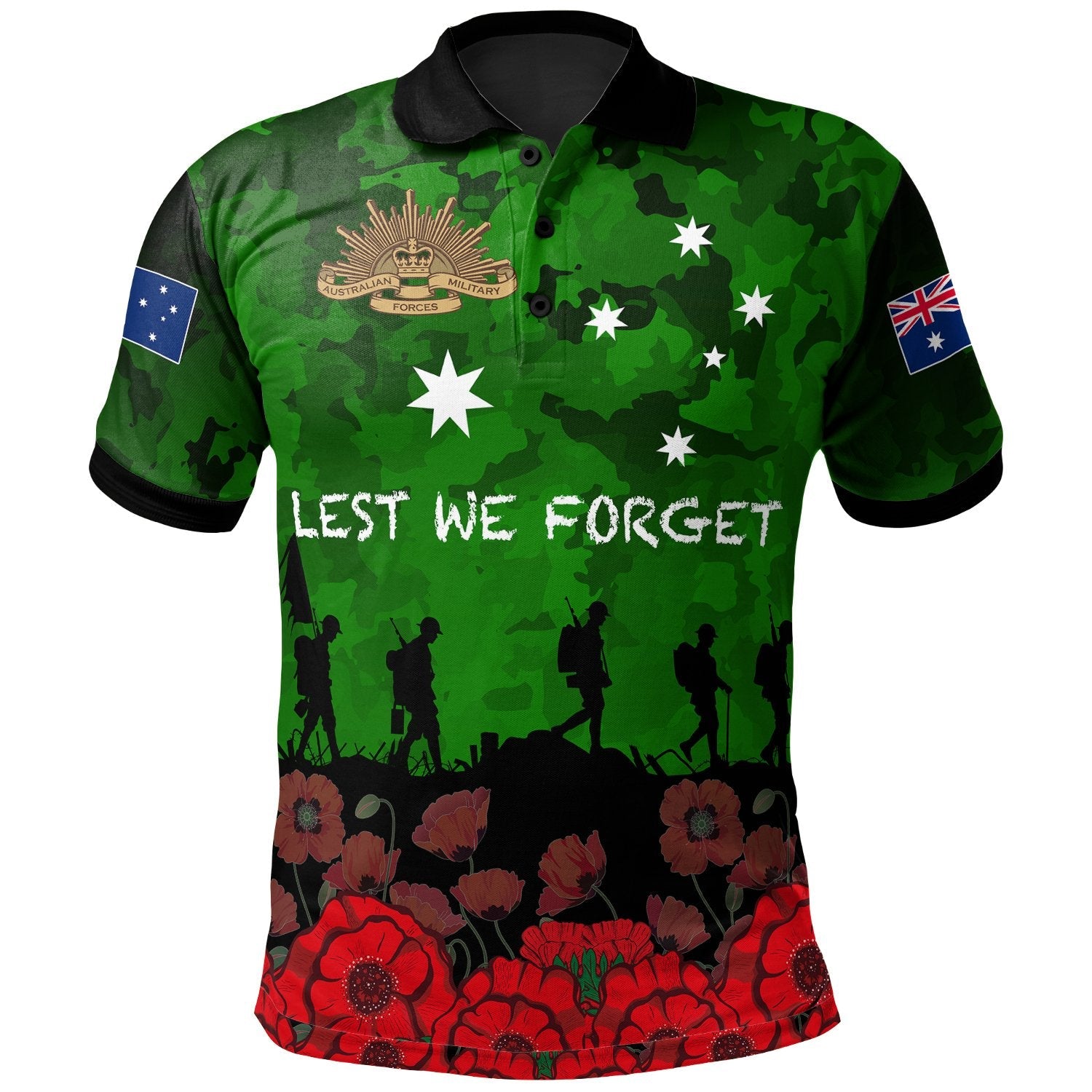 Anzac Polo - Aussie Anzac Day 2022 Polo Shirt