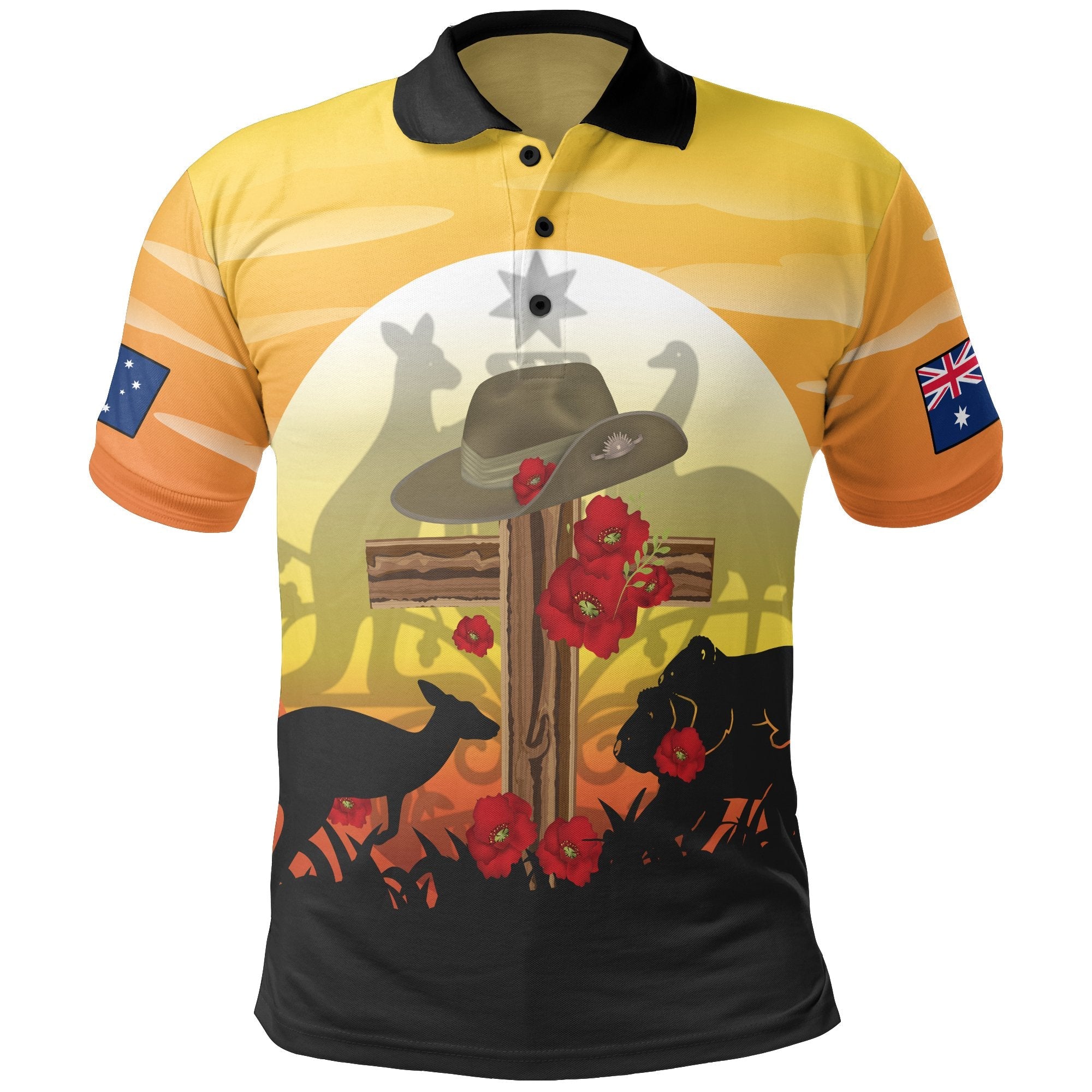 Anzac Polo - Anzac Day 2022 Dawn Service Polo Shirt