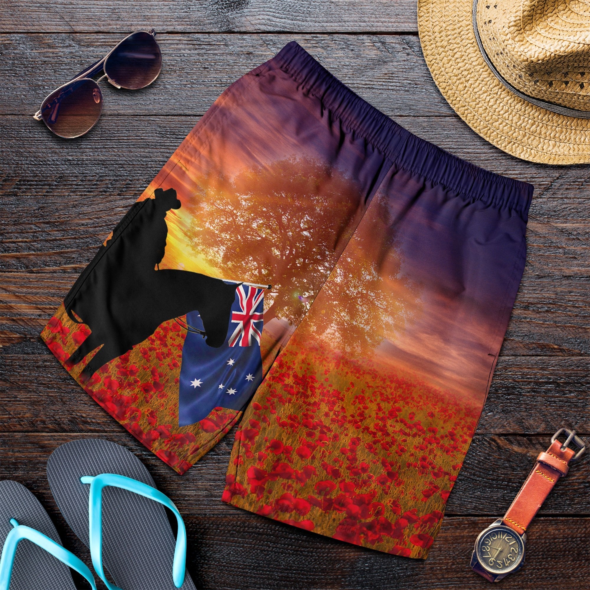 Anzac Day 2022 Men's Shorts - Lest We Forget