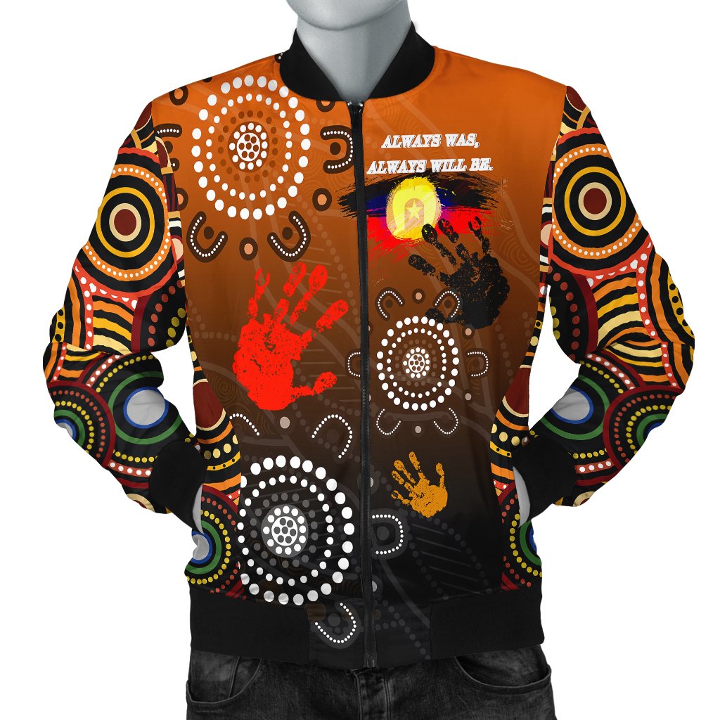 Aboriginal NAIDOC Men Bomber Jacket - Heal Country 2021