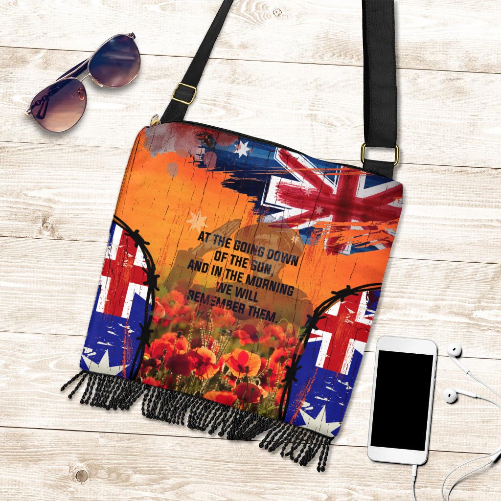 Australia Anzac Day 2022 Boho Handbag - Anzac Day Commemoration