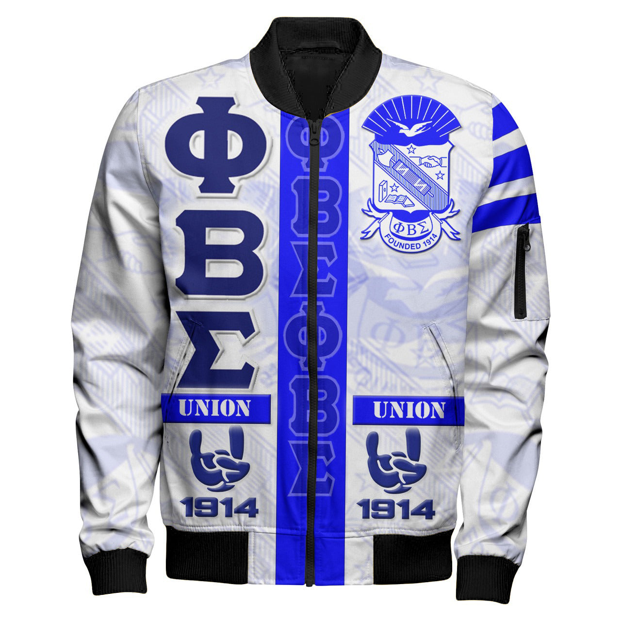Fraternity Jacket - Phi Beta Sigma Bomber Jacket Pride Style