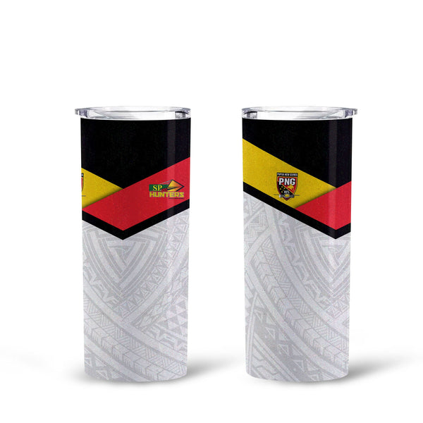 Papua New Guinea Rugby Hunters Tall Glitter Tumbler