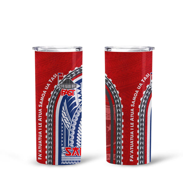 FAST Samoa United in Faith Tall Glitter Tumbler