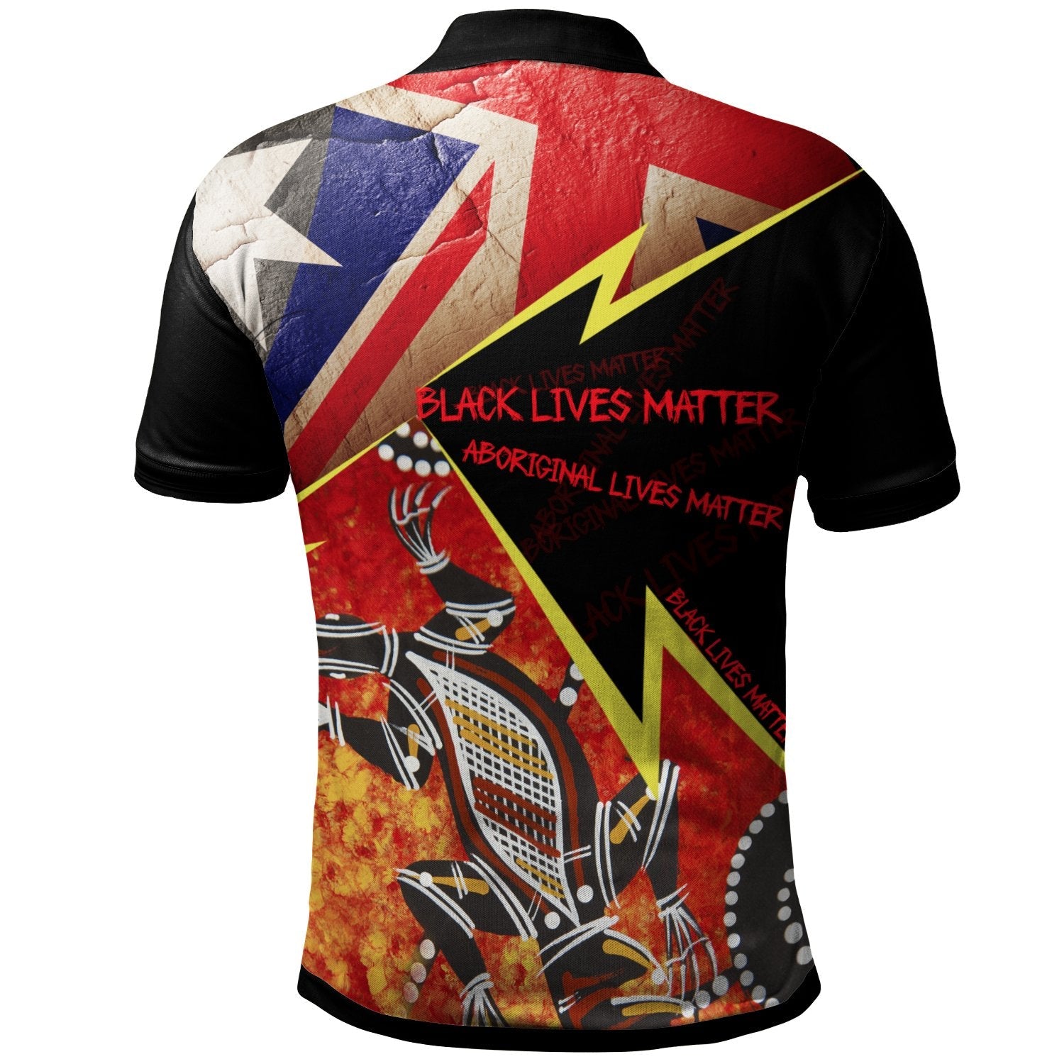 Aboriginal Polo - Aboriginal Black Live Matter Polo Shirt