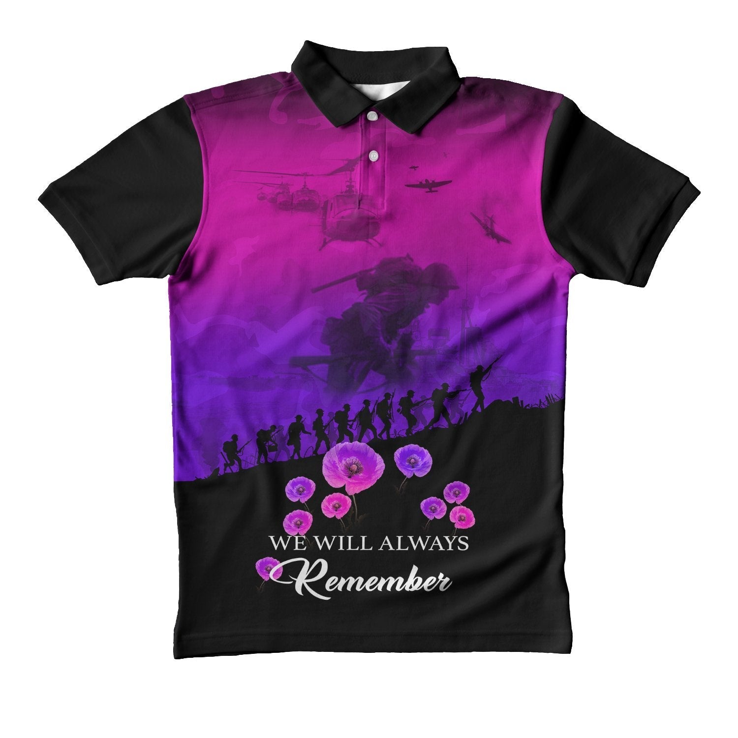 Anzac Polo - Anzac Day 2022 Remembrance Day Polo Shirt
