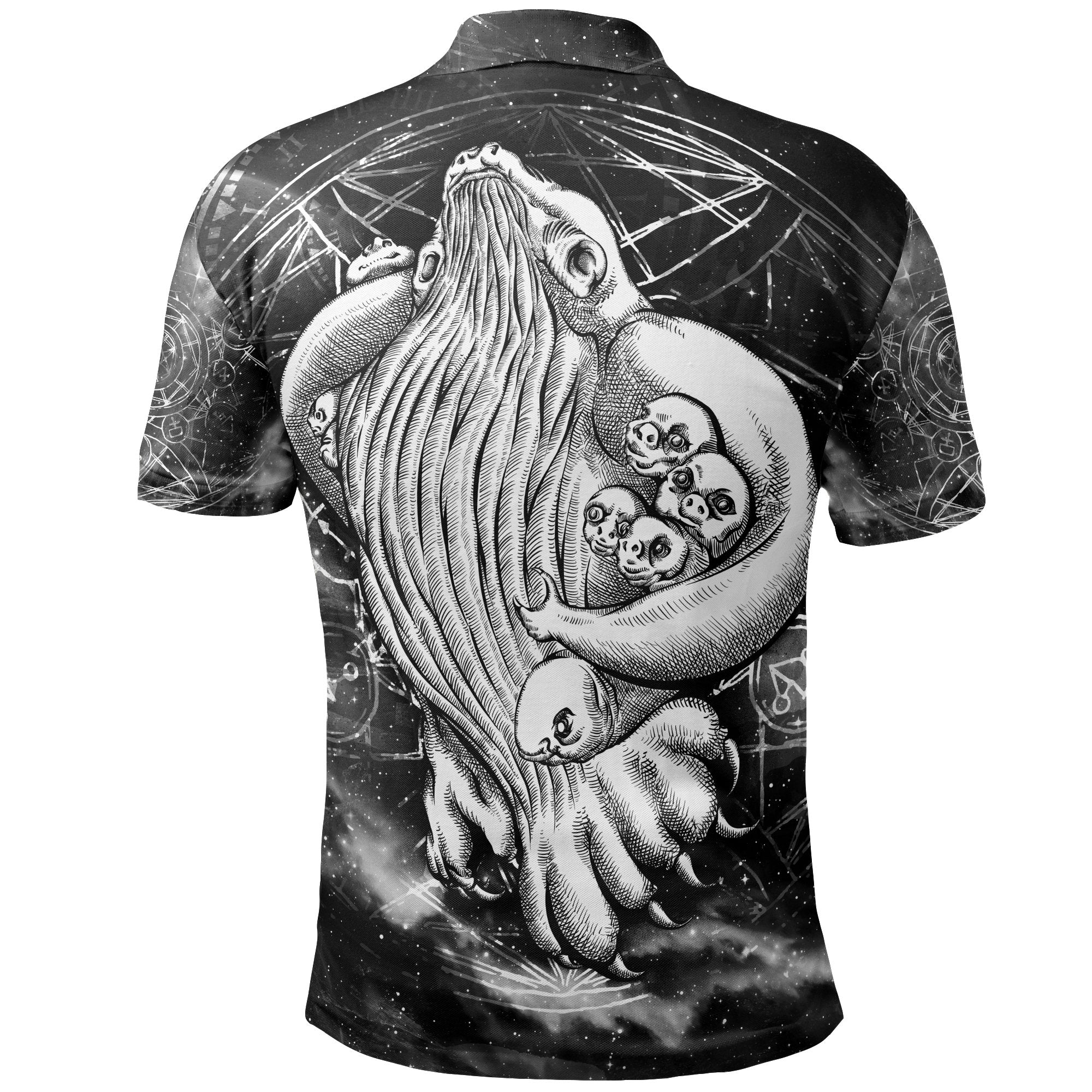 Aboriginal Polo - Skywhale Papa Is Coming Back Art Polo Shirt