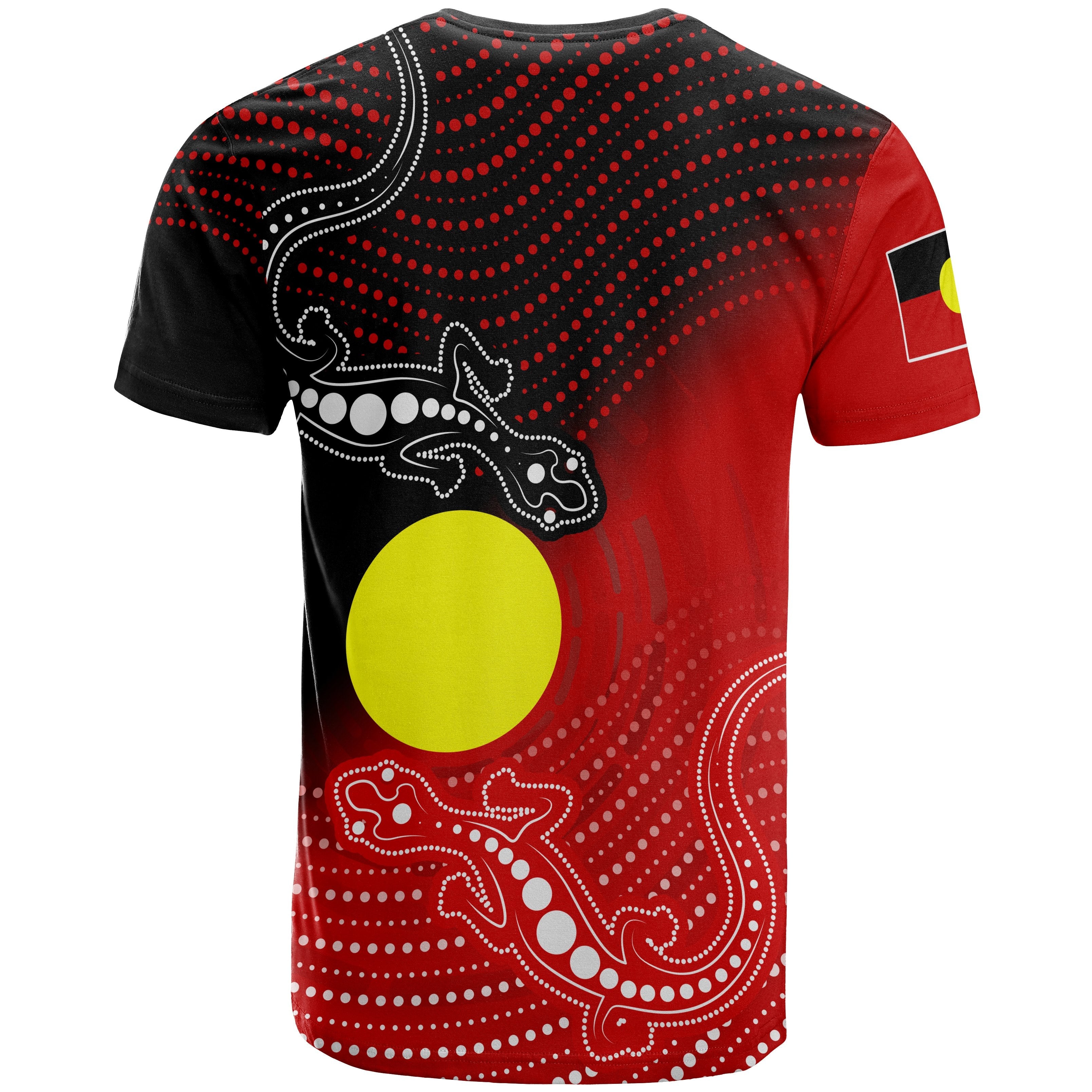 Aboriginal TShirt - Two Indigenous Lizard