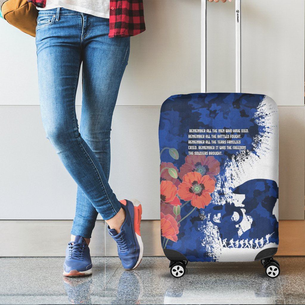 (Custom) Anzac Luggage Cover - Anzac Day 2022