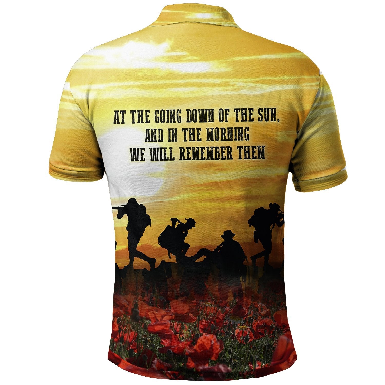 Anzac Polo - Australian and New Zealand Army Corps Polo Shirt