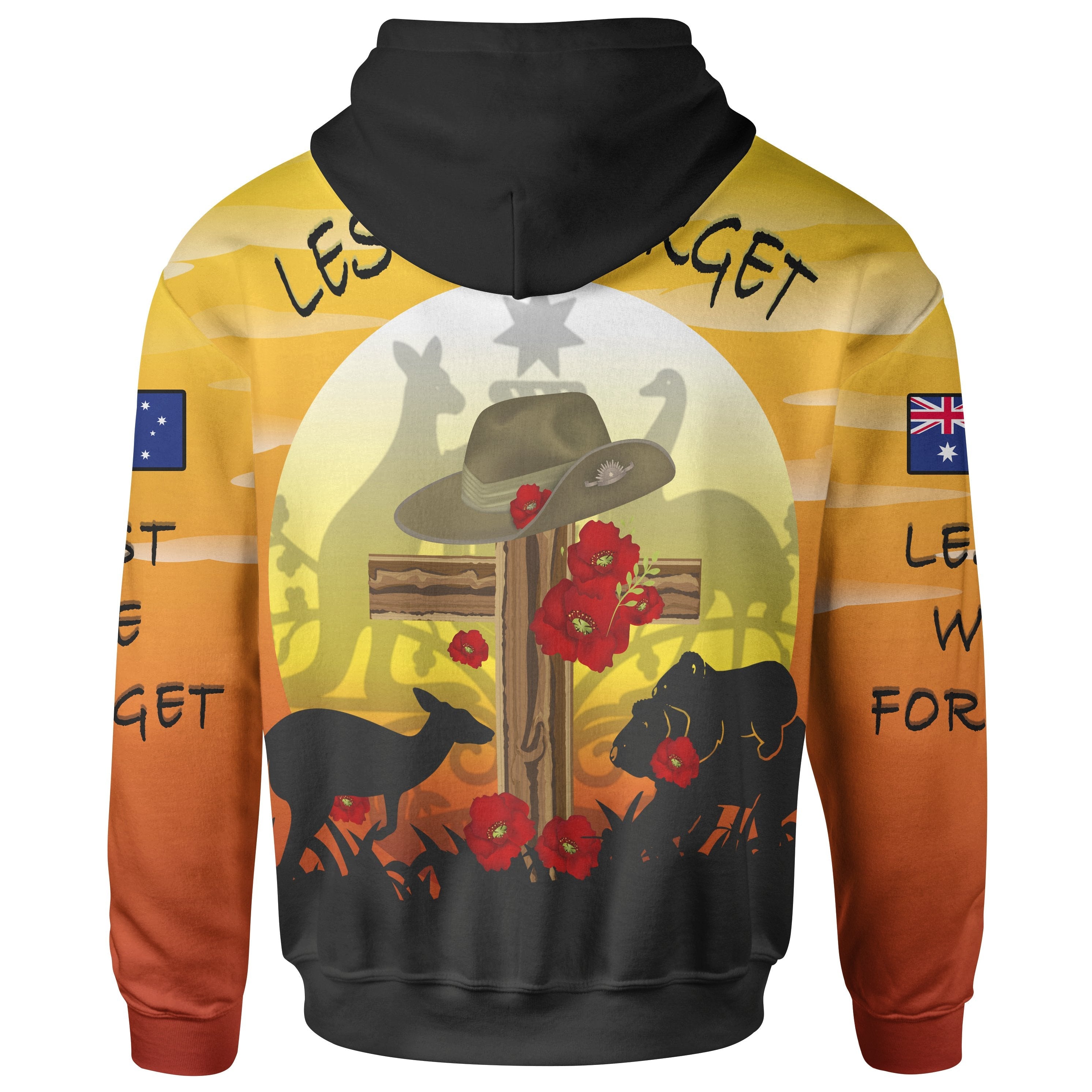 Zip Hoodie Anzac Day 2022, Dawn Service