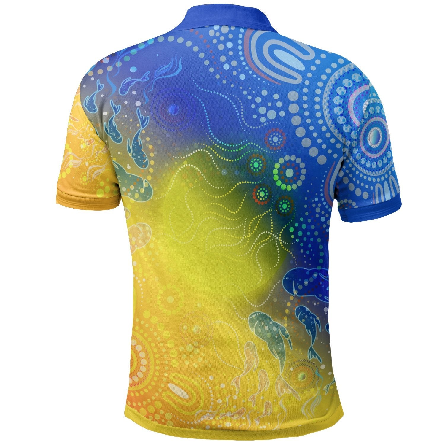 Aboriginal Polo - Indigenous Fishing Polo Shirt