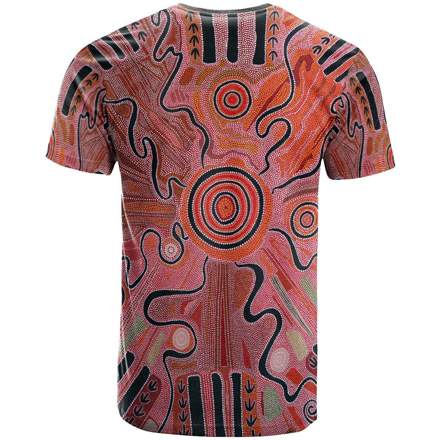 Aboriginal TShirt - Indigenous Footprint Landscape