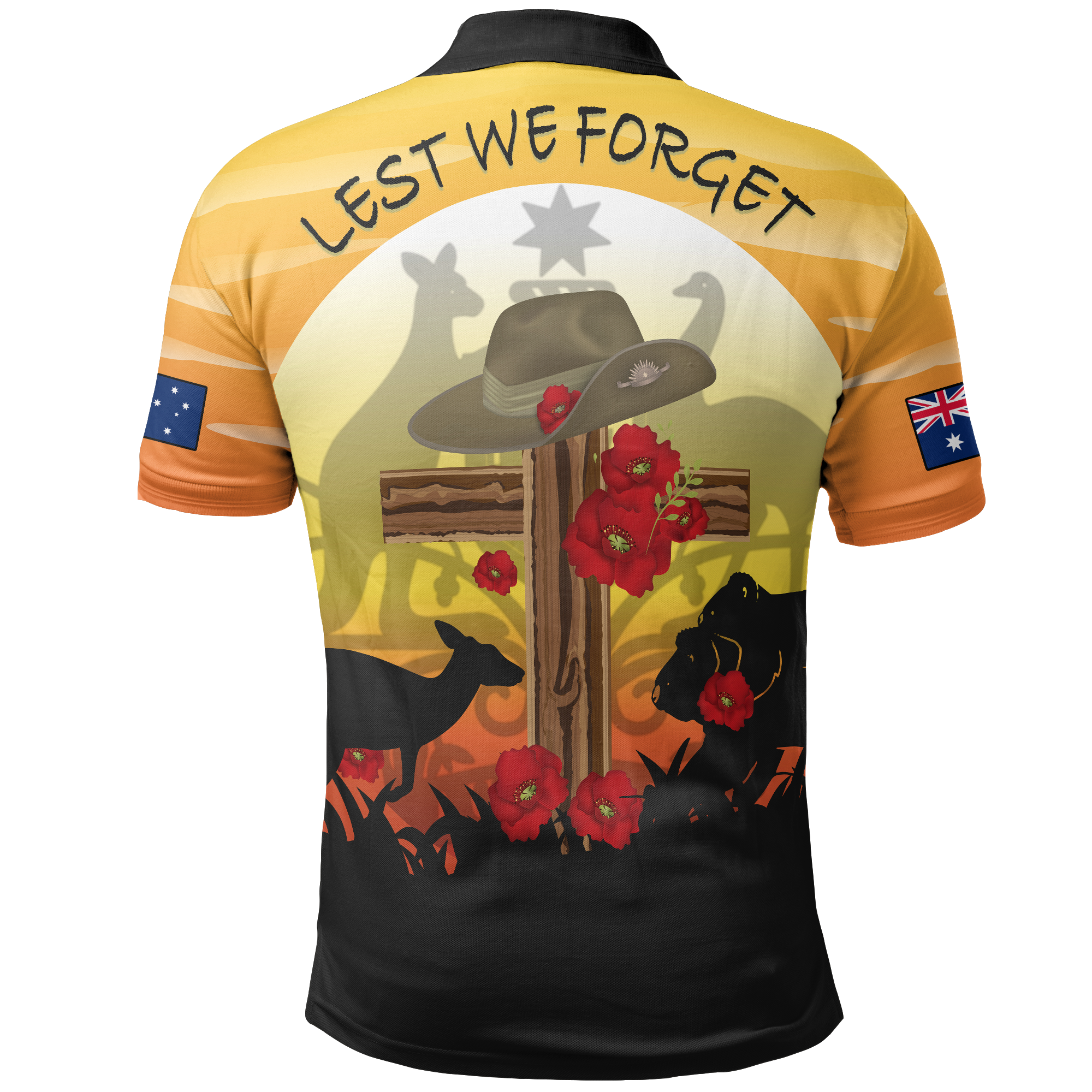 Anzac Polo - Anzac Day 2022 Dawn Service Polo Shirt