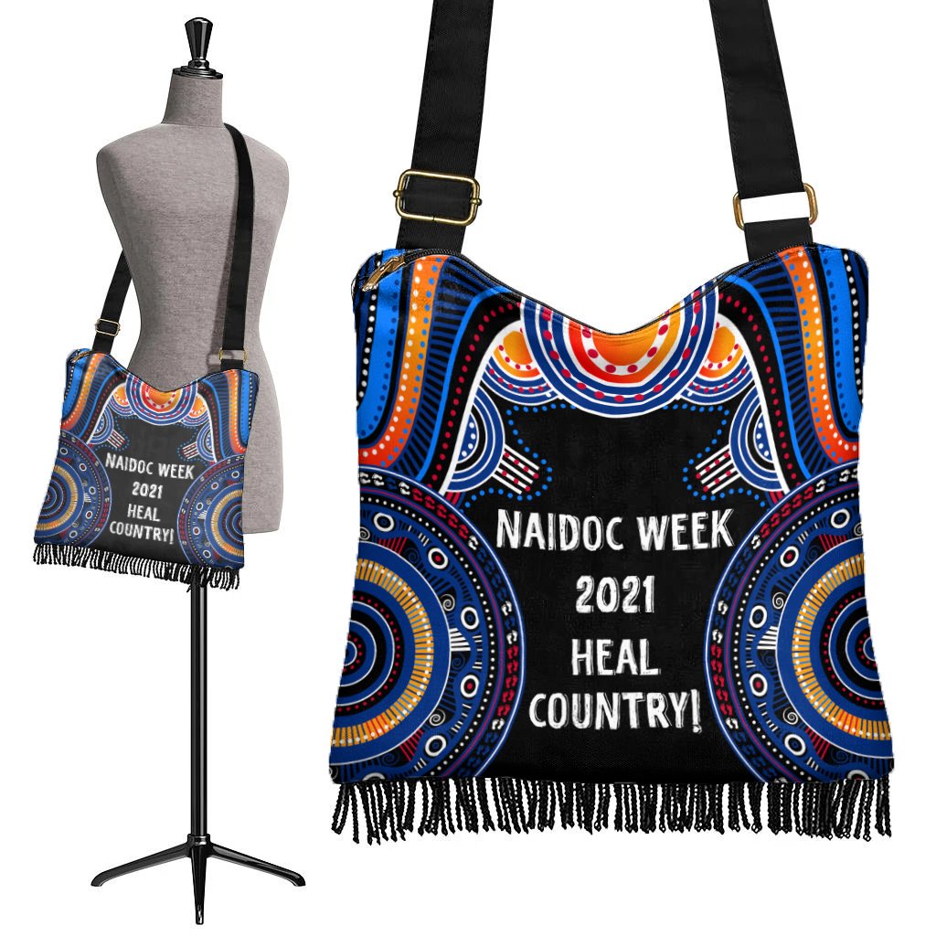 Australia Naidoc Week 2022 Boho Handbag, Heal Country