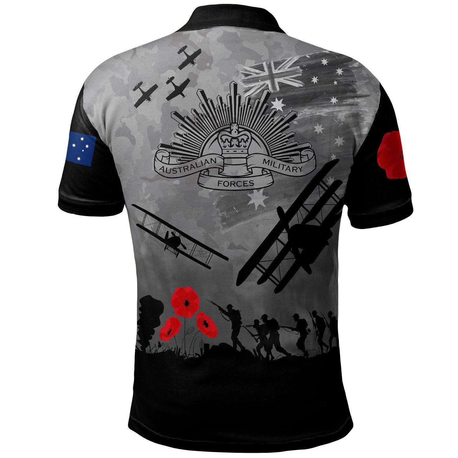 Anzac Polo - Lest We Forget Polo Shirt