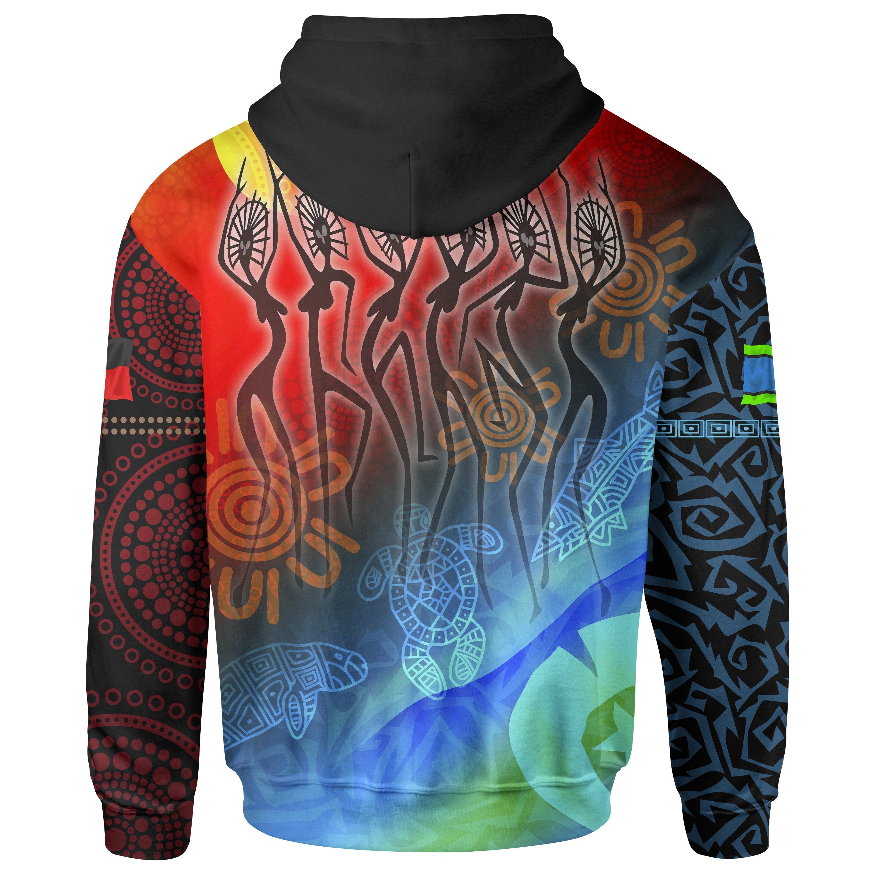 Naidoc Kid Zip Hoodie - Proud To Be