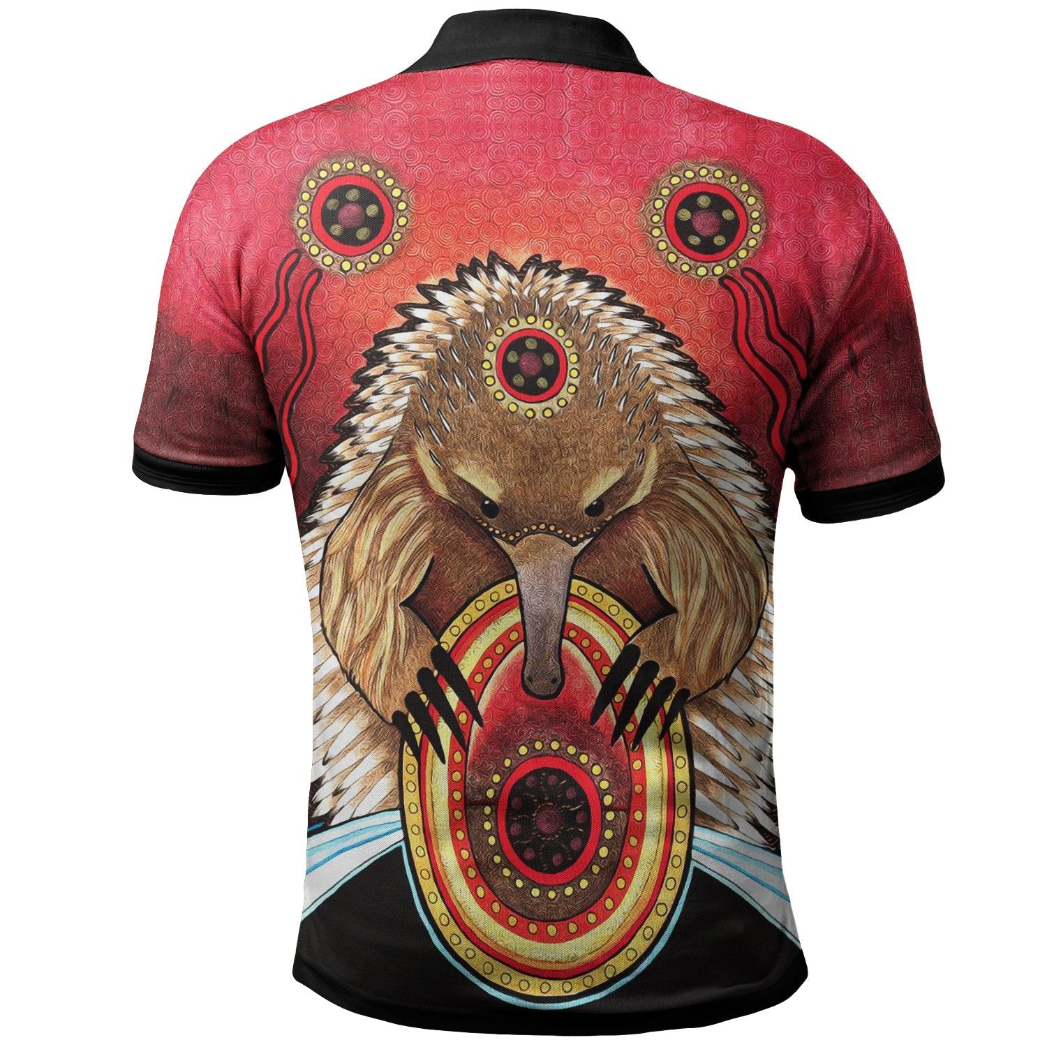 Aboriginal Polo - Australian Echidna Polo Shirt